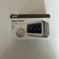 Anko White Calendar Temperature Alarm Clock with Snooze Function