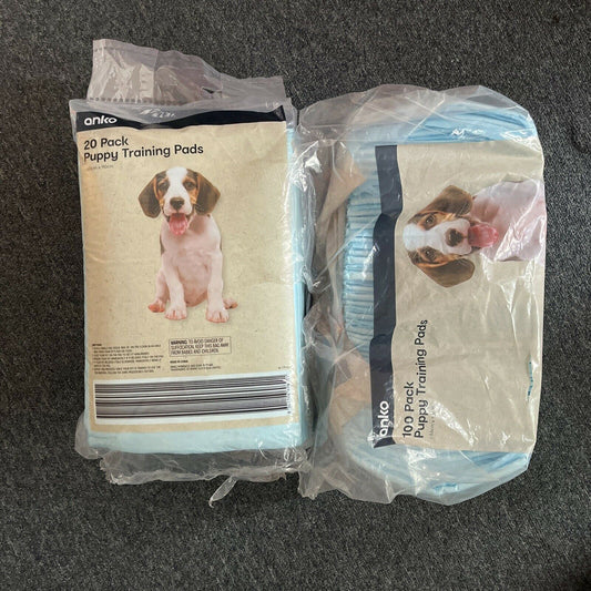 Anko  Pet Puppy Dog Toilet Training Pads - 56x56cm 50 Piece + 60x90cm 20x piece
