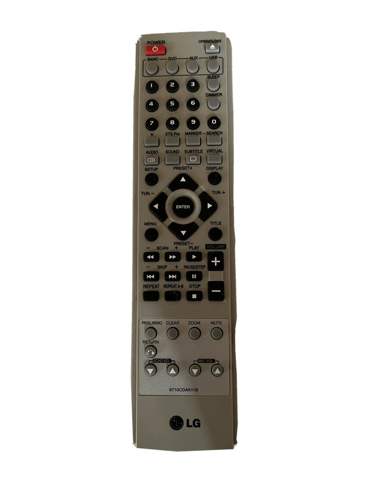 Genuine LG 6710CDAK11B Remote Control