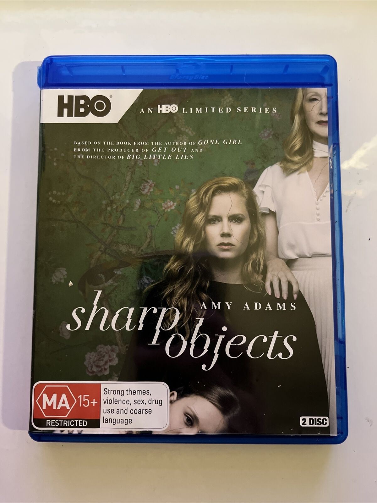 Sharp Objects (Blu-ray, 2018) Complete Mini-series Amy Adams, Region B