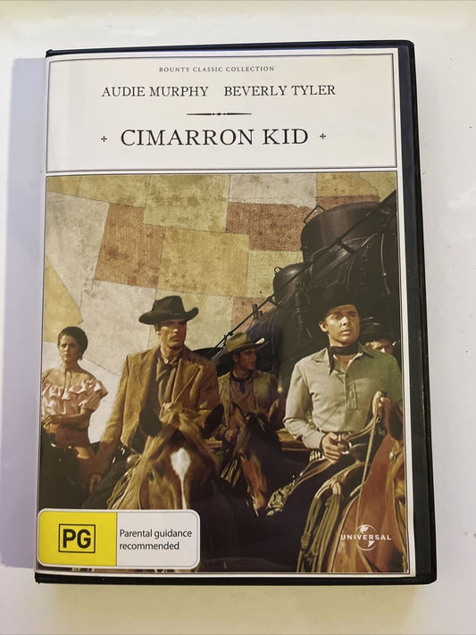 Cimarron Kid (DVD, 1952) Audie Murphy, Beverly Tyler, James Best. Region 4