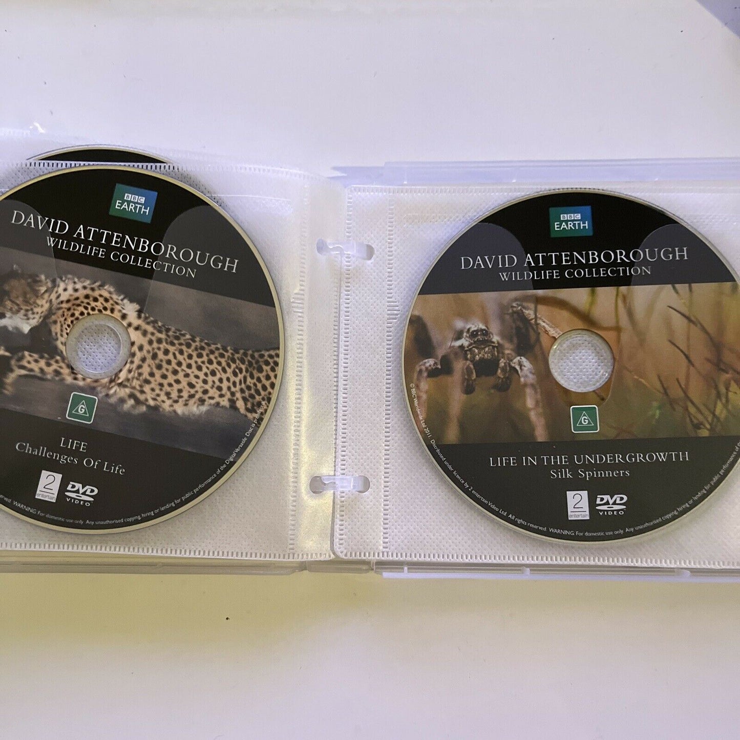 BBC Earth Wildlife Collection (DVD, 15-Disc) David Attenborough Documentary