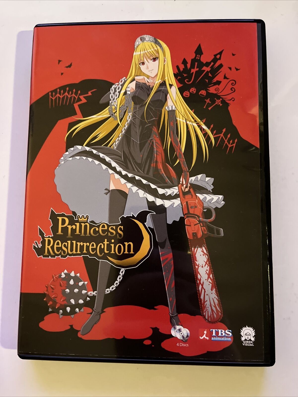Princess Resurrection Complete Collection Anime DVD 4 Disc Region B | eBay