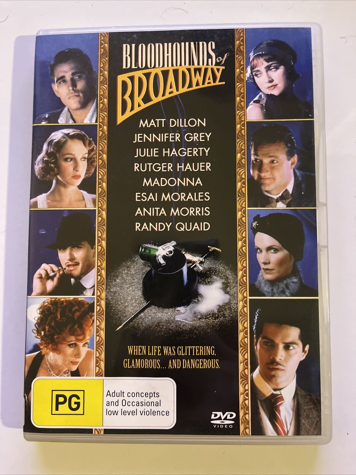 Bloodhounds Of Broadway (DVD,1989) Matt Dillon, Madonna, Jennifer Grey. Region 4