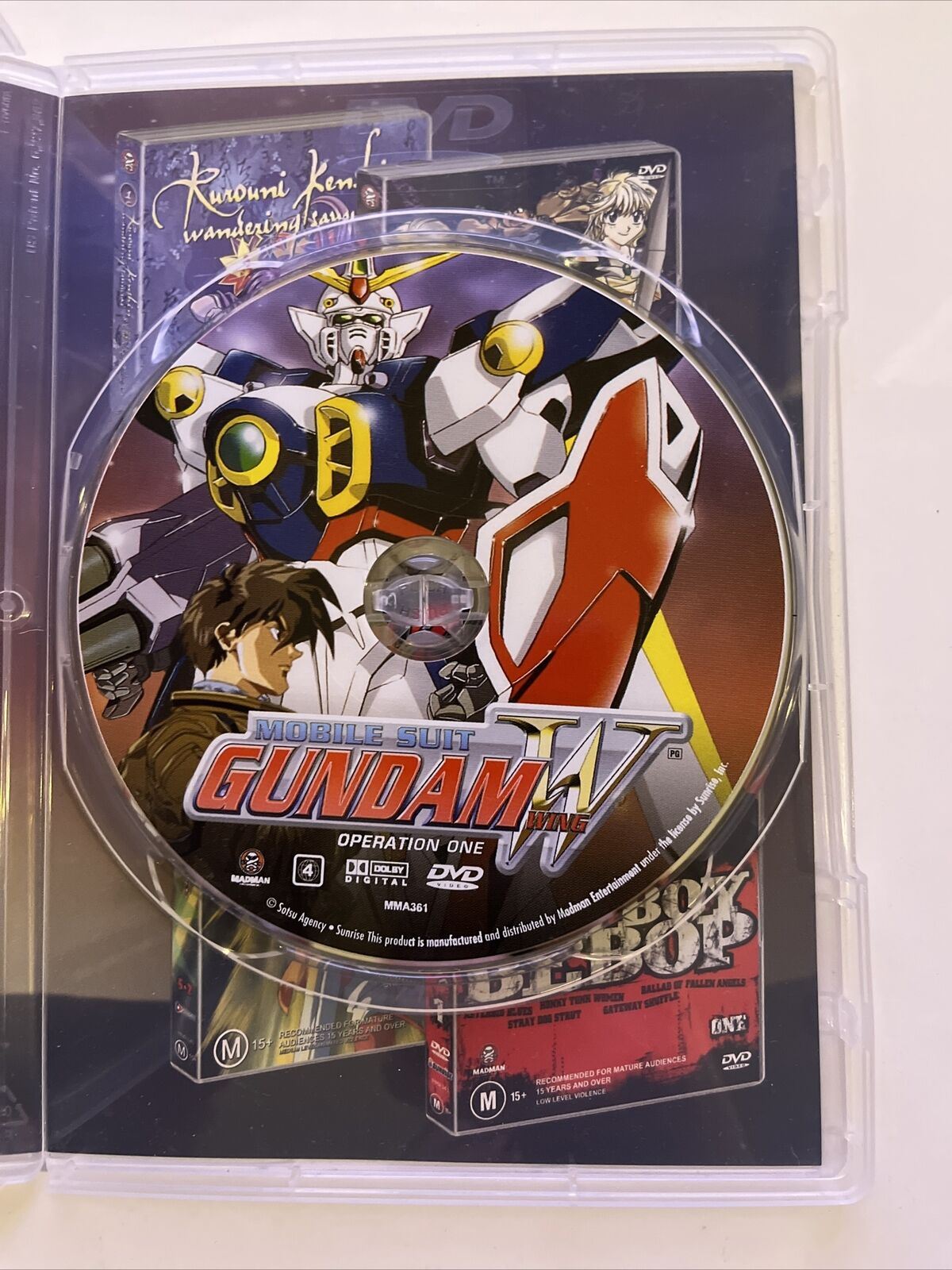 Mobile Suit Gundam Wing : Operation 1 (DVD, 1999) Anime Madman. Region 4