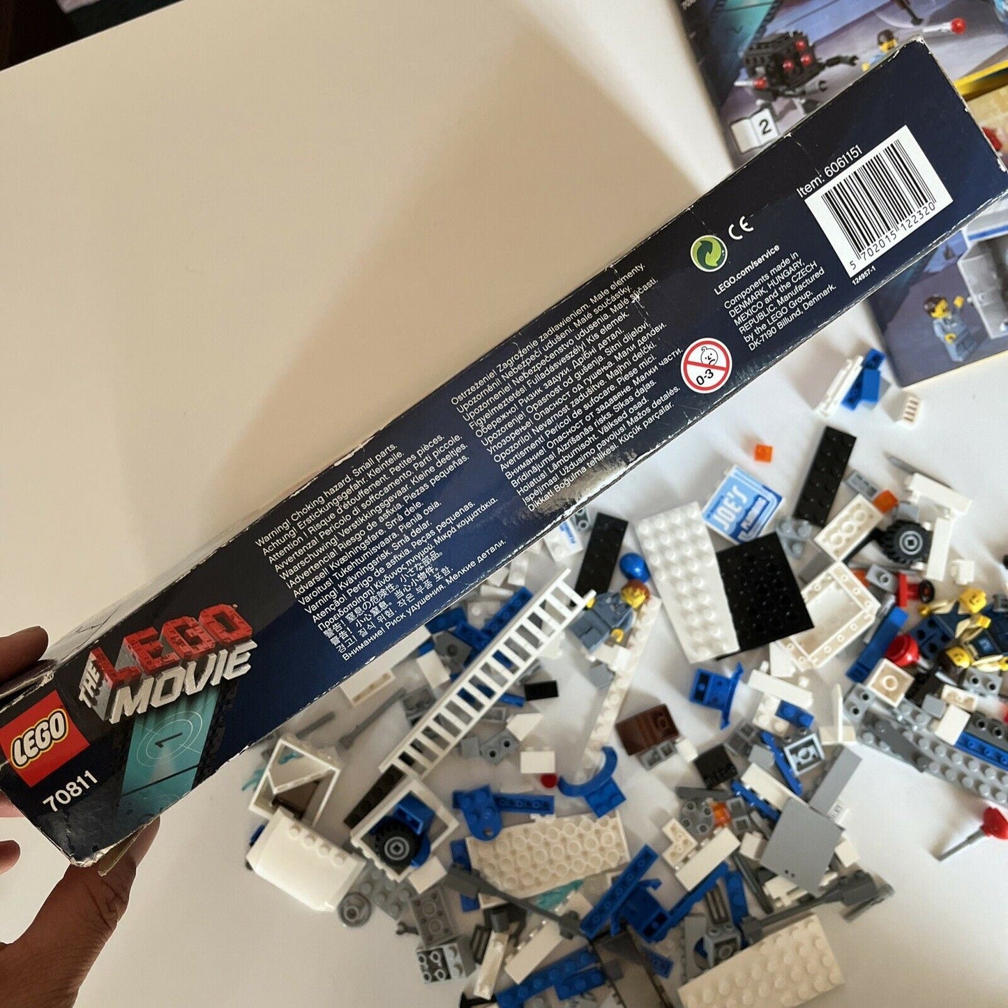 LEGO 70811 The LEGO Movie The Flying Flusher Incomplete Uncounted