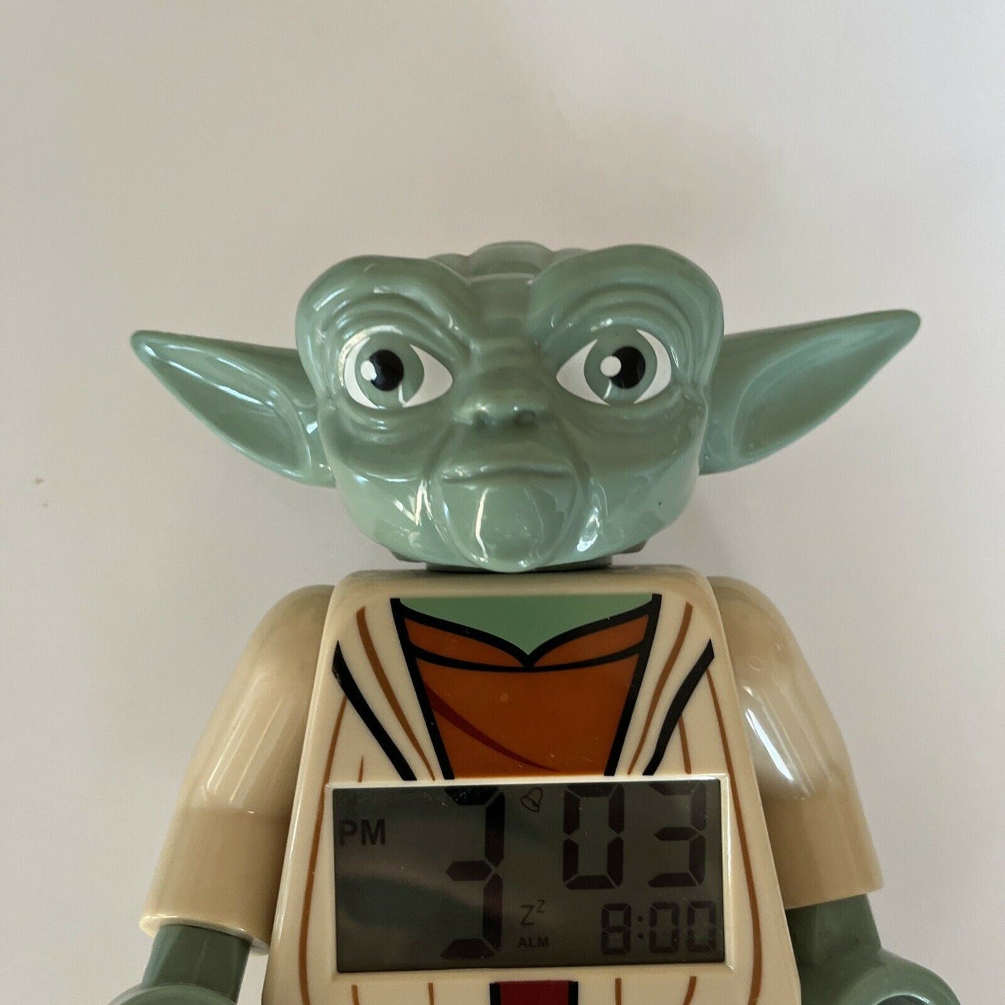 LEGO Star Wars Yoda Digital Alarm Clock - 7 Inches 18cm Tall