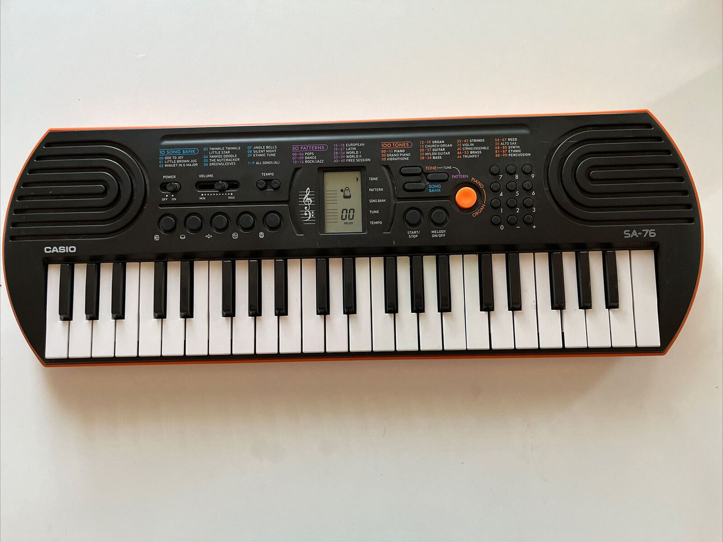 Casio SA-76 Electronic Keyboard 44 Keys