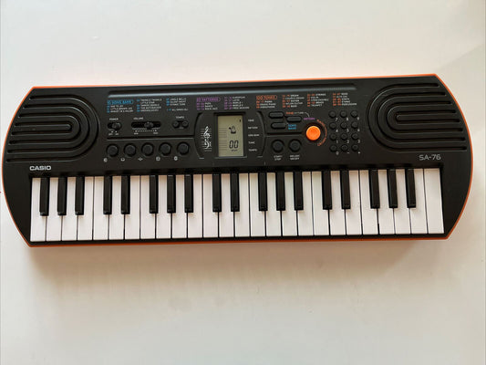 Casio SA-76 Electronic Keyboard 44 Keys