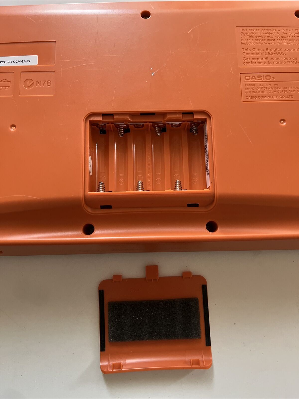 Casio SA-76 Electronic Keyboard 44 Keys