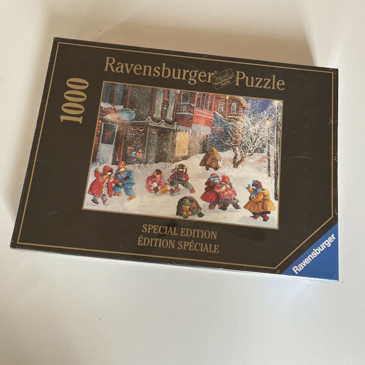 *New Sealed* Ravensburger Special Ed. My Snowed Filled Boots 1000 Jigsaw Puzzle
