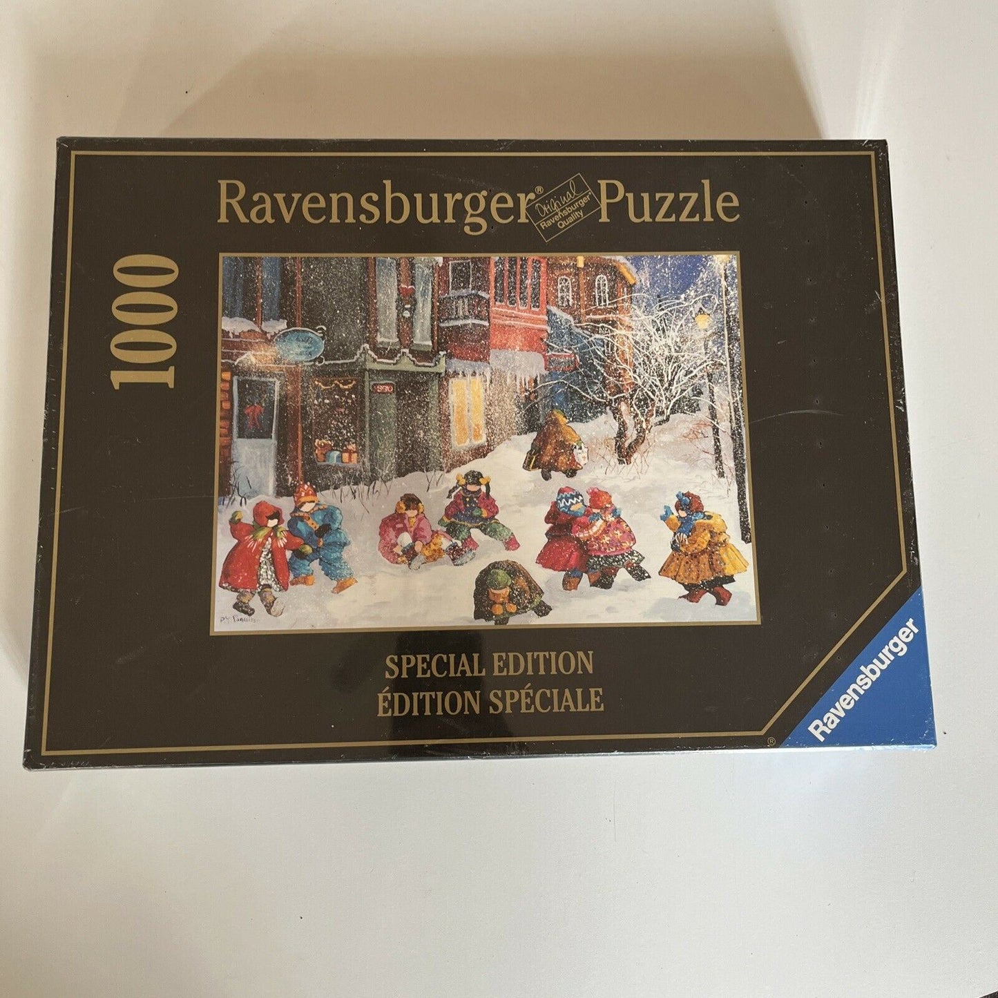 *New Sealed* Ravensburger Special Ed. My Snowed Filled Boots 1000 Jigsaw Puzzle