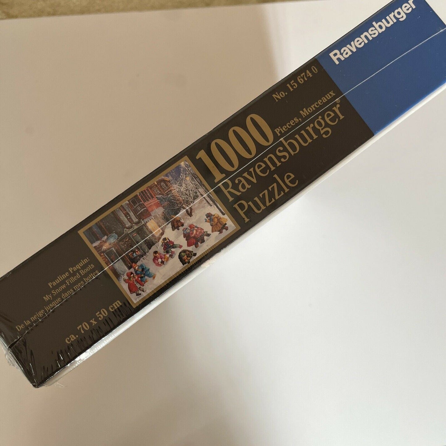 *New Sealed* Ravensburger Special Ed. My Snowed Filled Boots 1000 Jigsaw Puzzle