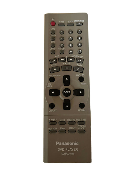 Genuine Panasonic EUR7621020 Remote Control