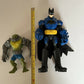 DC Comics Sonic Strike Batman 10" & Killer Croc Figure 6" Mattel 2012