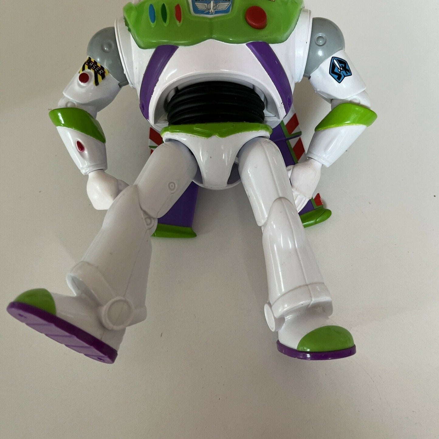 Disney Pixar Buzz Lightyear Mattel 2018 Lights Up Talking Figure 18cm 7 Inch