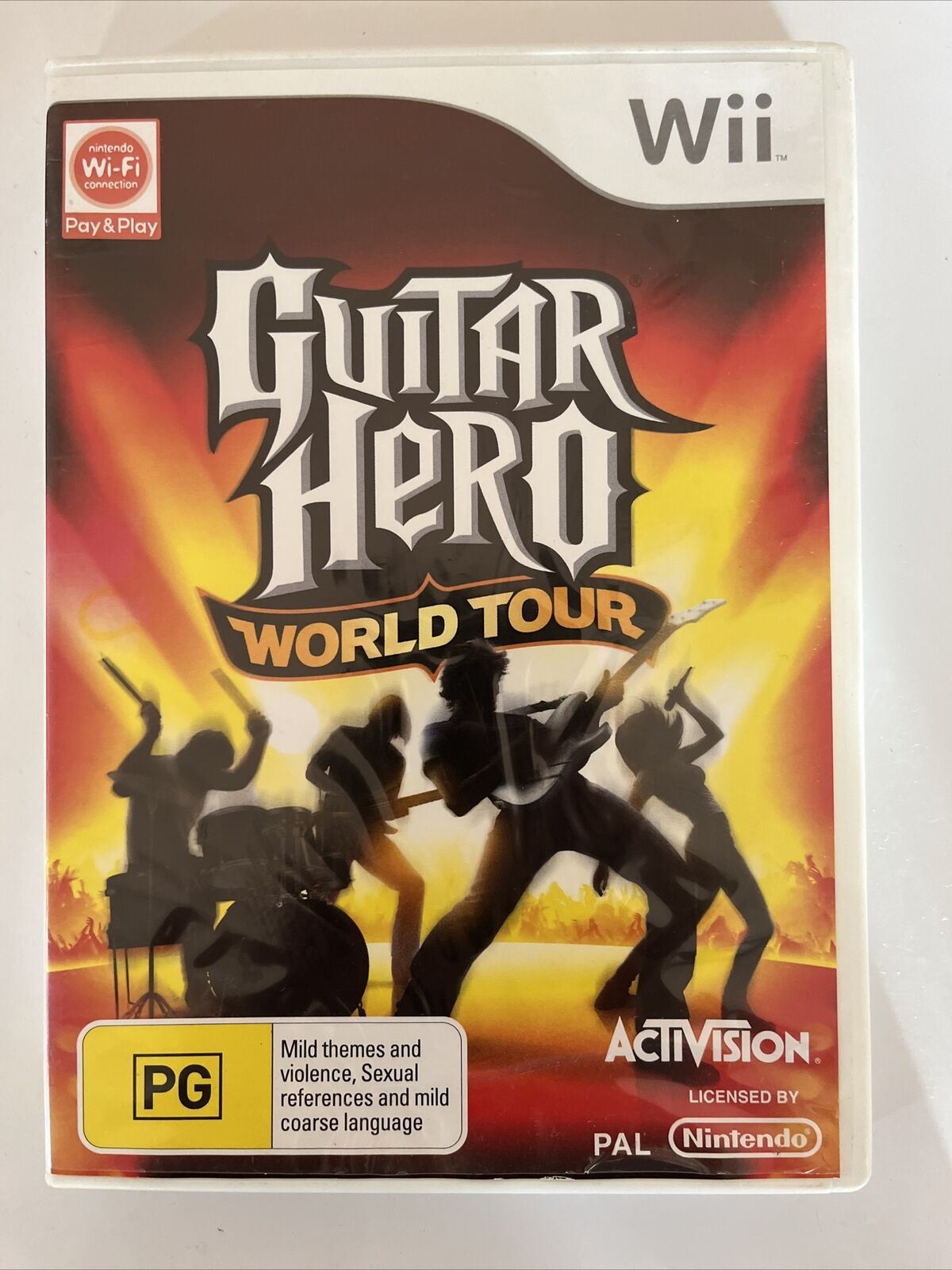 Guitar Hero World Tour - Nintendo Wii PAL Game with Manual