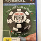 World Series Of Poker - Sony PlayStation 2 PS2 PAL Game with Manual