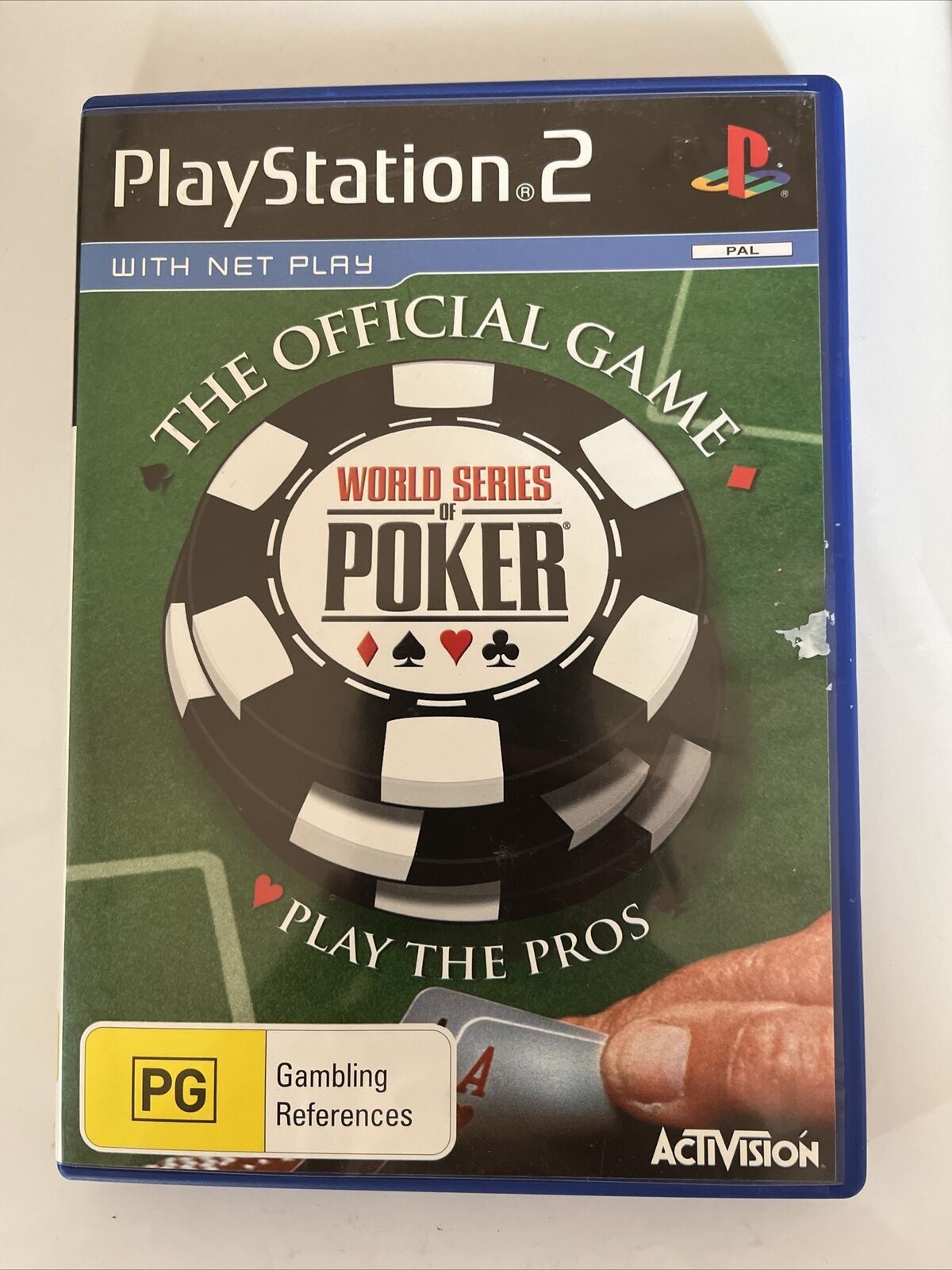 World Series Of Poker - Sony PlayStation 2 PS2 PAL Game with Manual