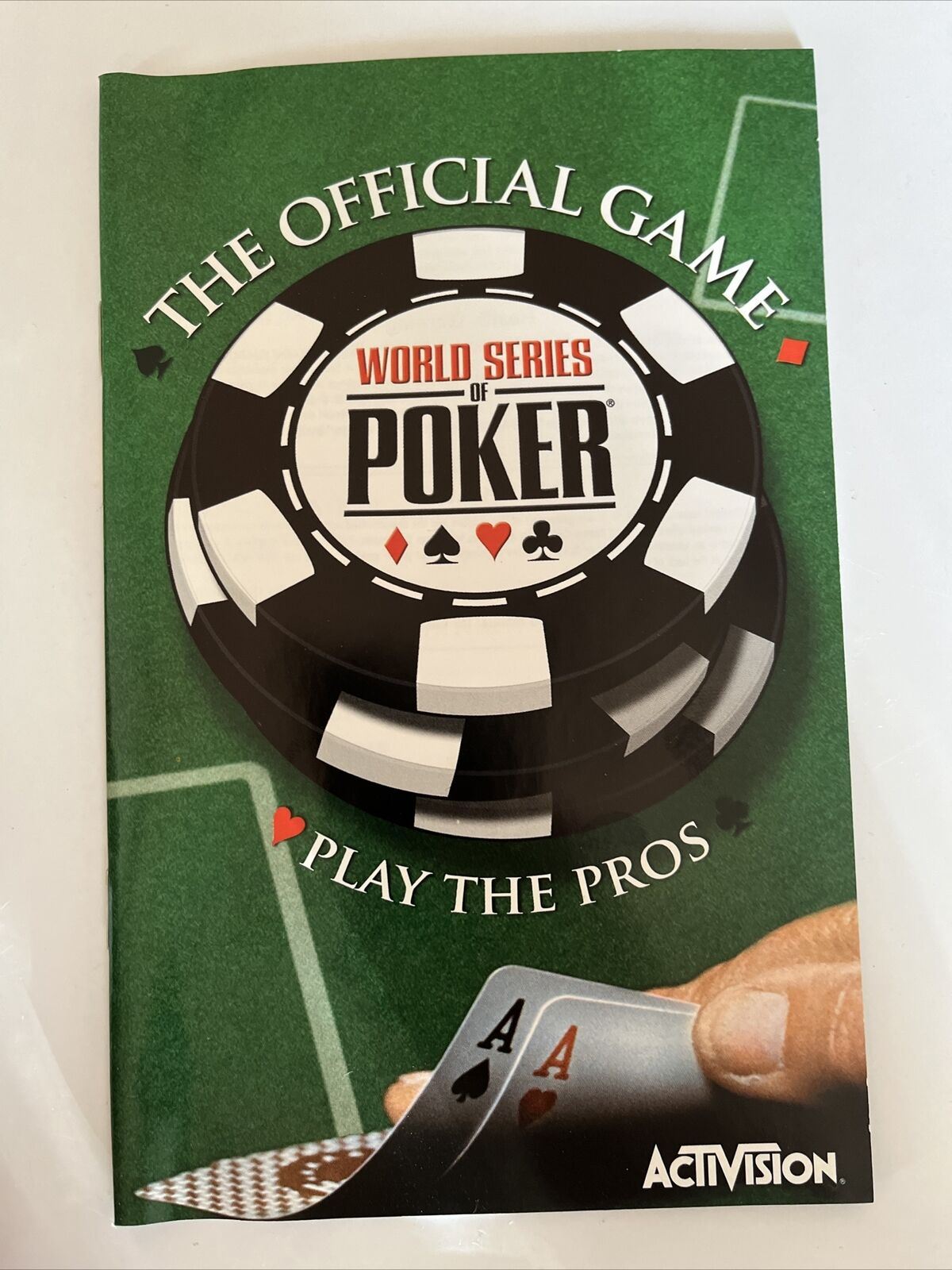 World Series Of Poker - Sony PlayStation 2 PS2 PAL Game with Manual