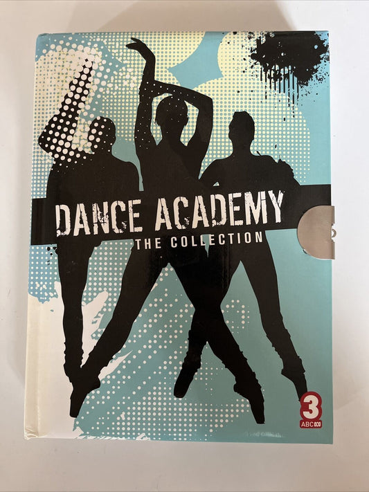 Dance Academy - The Collection (DVD, 4-Disc, Notebook) ABC Series. Region 4