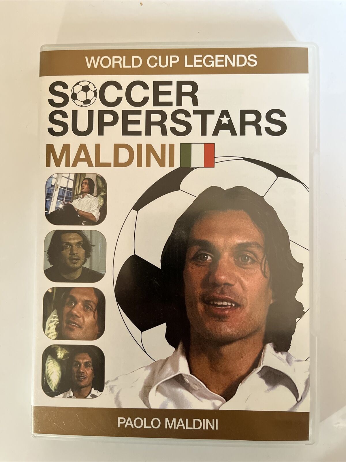 Soccer Superstars Paolo Maldini (DVD) Region 2