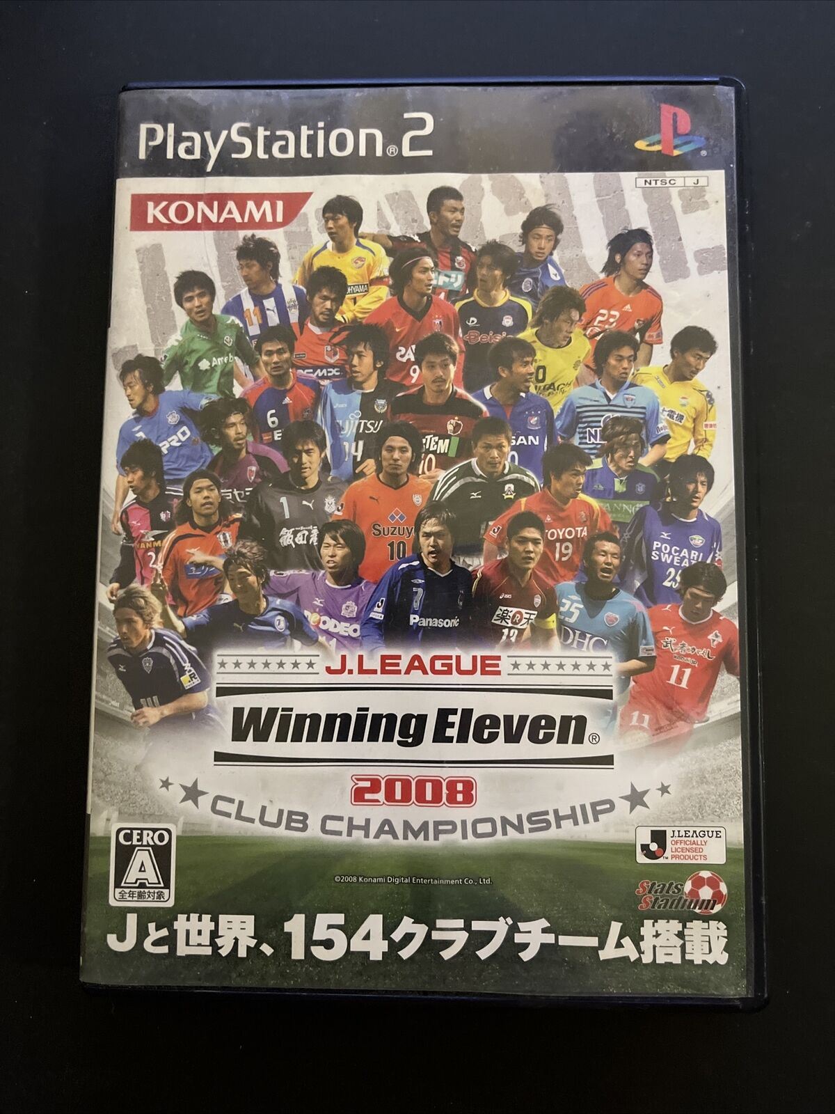 J-League Winning Eleven 2008 Club Championship - PS2 NTSC-J JAPAN Game