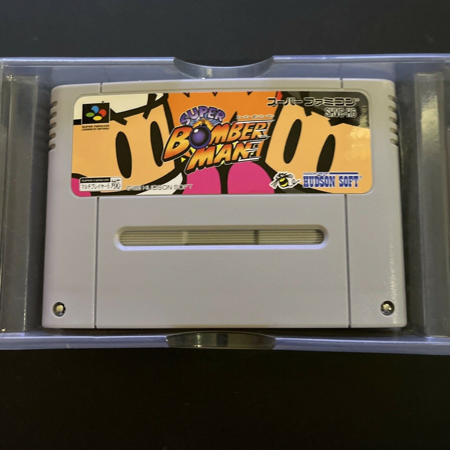 Super Bomberman - Nintendo Super Famicom SNES NTSC-J JAPAN Game, Box with Manual