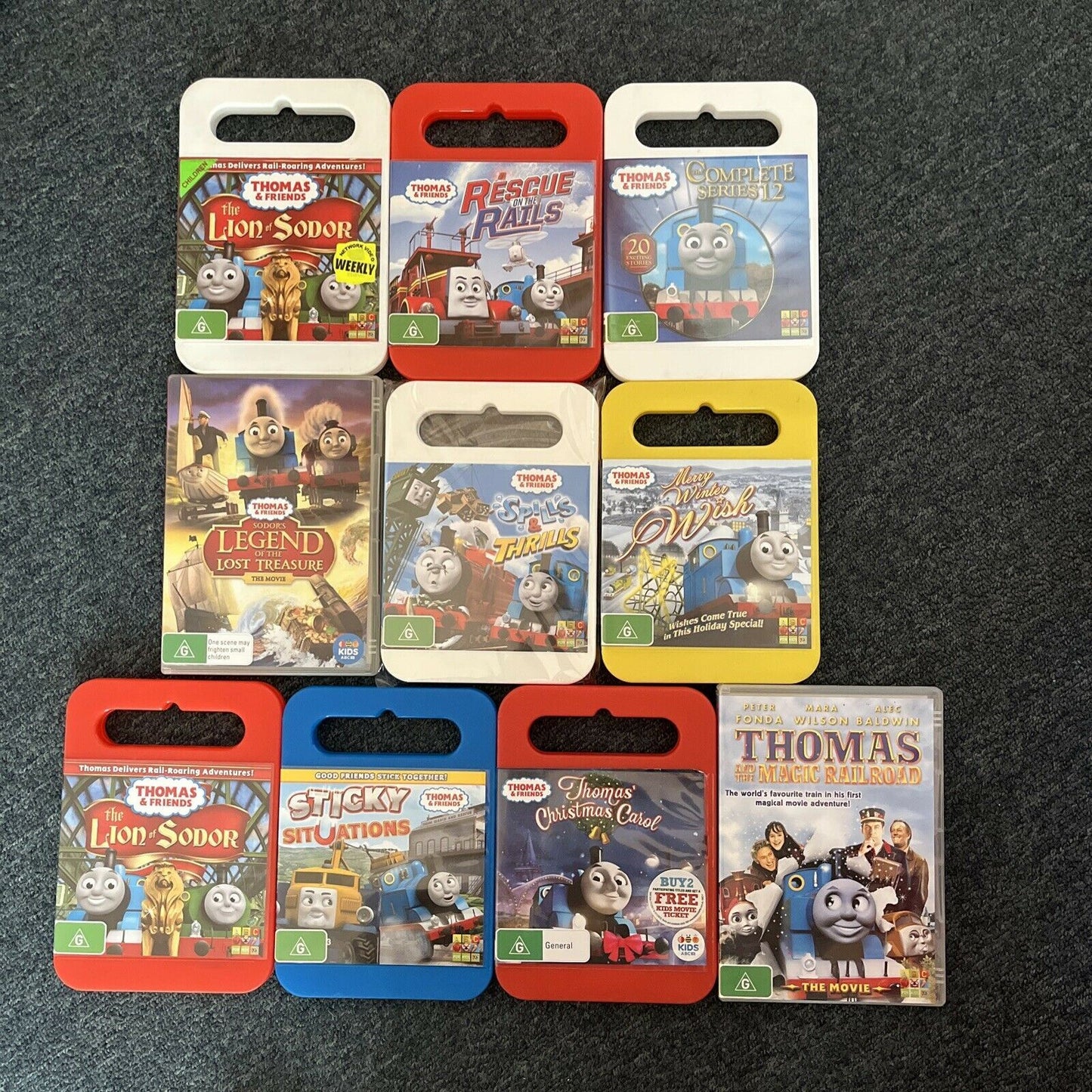 10 x Lot Thomas & Friends DVD Movies, Seasons, Specials - Region 4