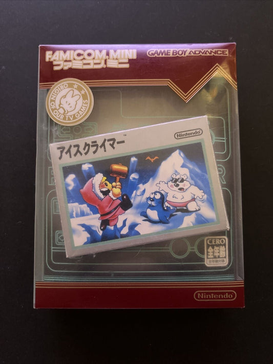 Famicom Mini: Ice Climber - Nintendo Gameboy Advance GBA JAPAN Game & Manual