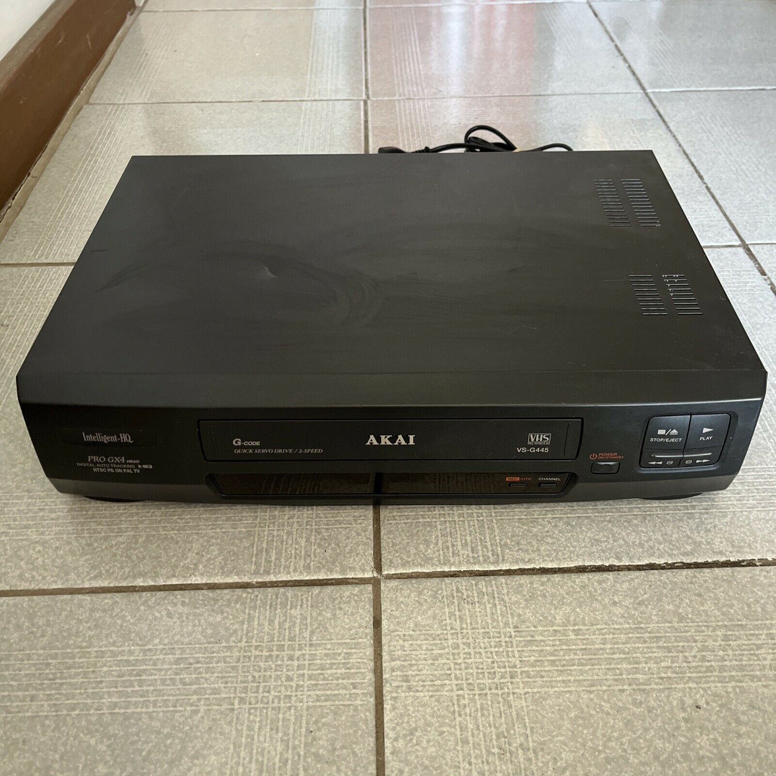 Akai VS-G445 VCR Player Recorder NTSC/PAL Playback VHS – Retro Unit