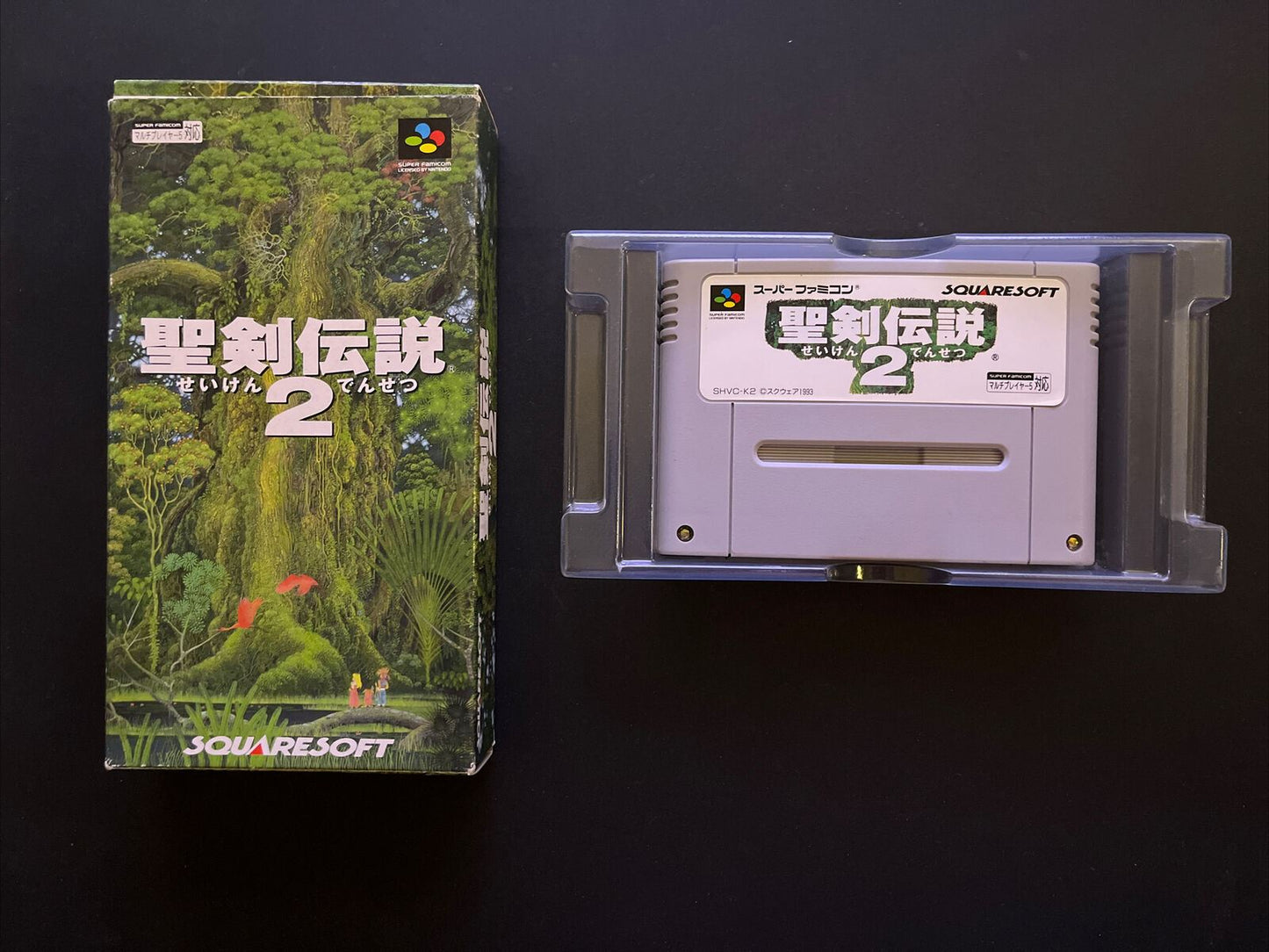 Seiken Densetsu 2 (Secret of Mana) - Nintendo Super Famicom SNES NTSC-J Game