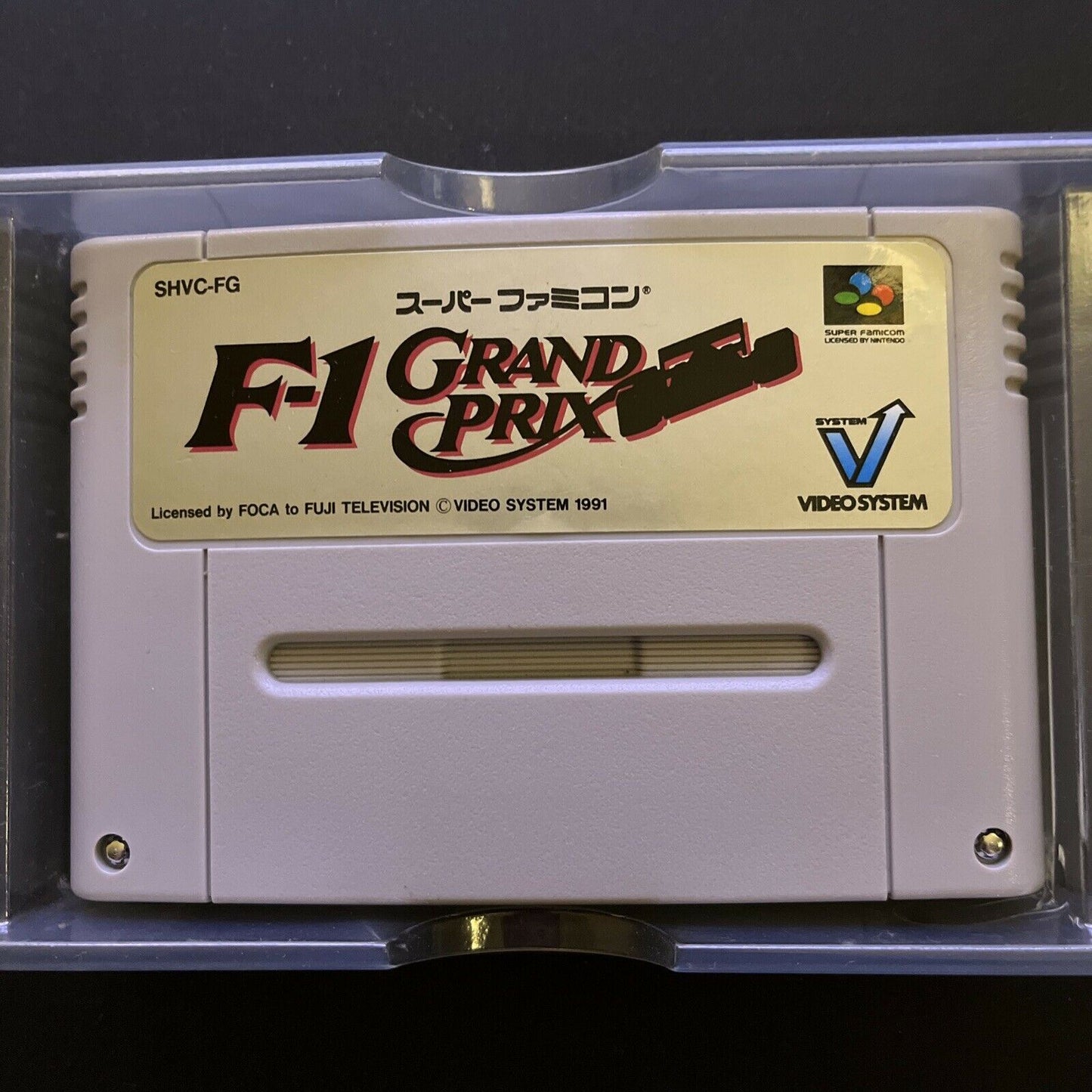 F-1 Grand Prix - Nintendo Super Famicom SNES NTSC-J JAPAN Game with Box & Manual