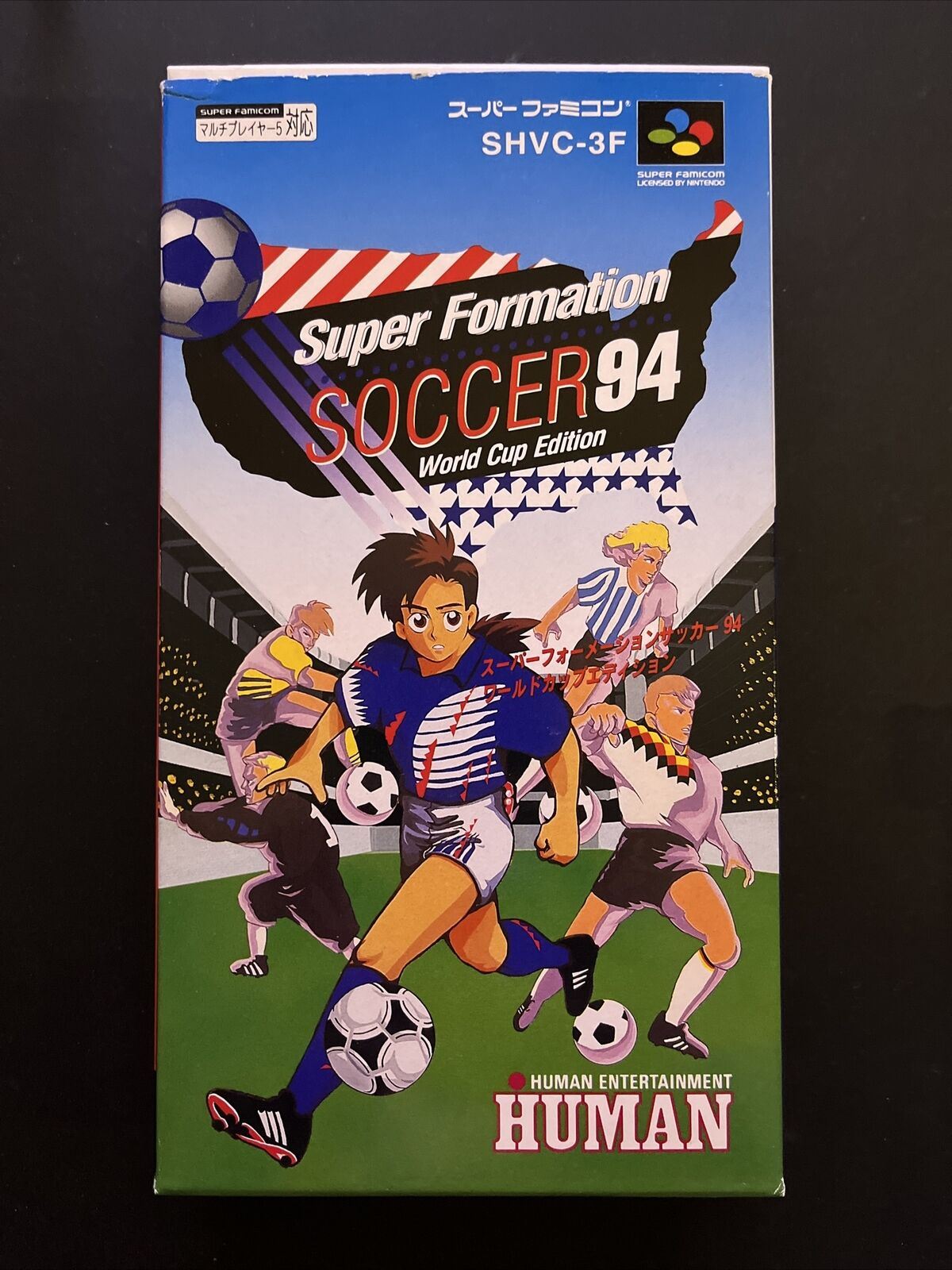 Super Formation Soccer 94 World Cup - Nintendo Super Famicom SNES NTSC-J JAPAN