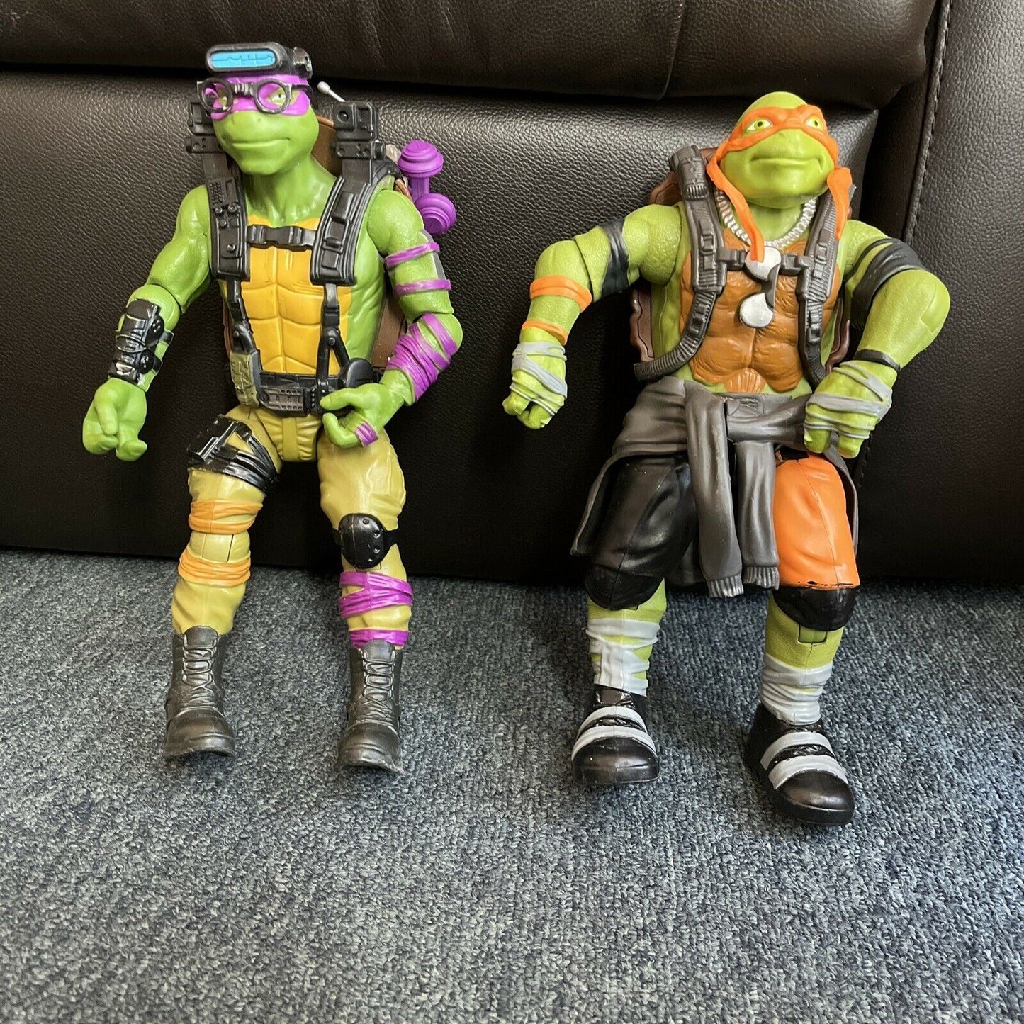 Michelangelo & Donatello - Teenage Mutant Ninja Turtles  2015 10 Inch 26cm