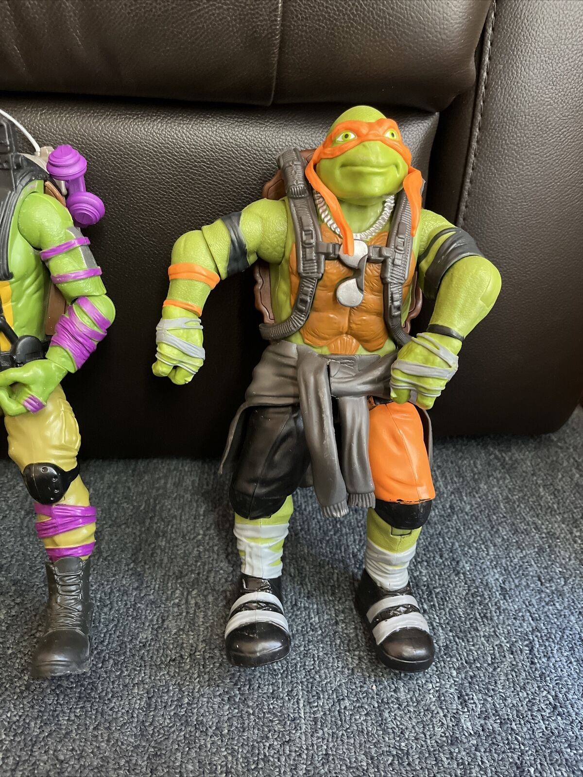 Michelangelo & Donatello - Teenage Mutant Ninja Turtles  2015 10 Inch 26cm