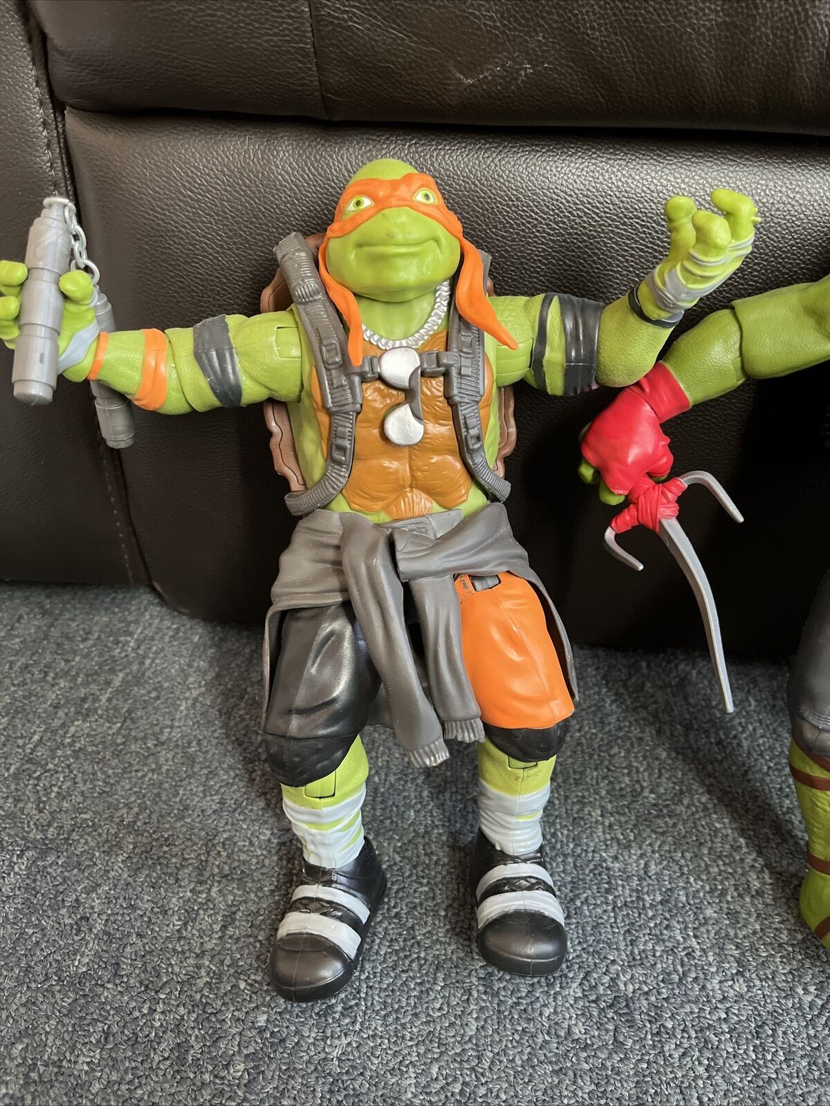 3x Teenage Mutant Ninja Turtles Out Of The Shadows 2015 Playmates 26cm 10 Inches