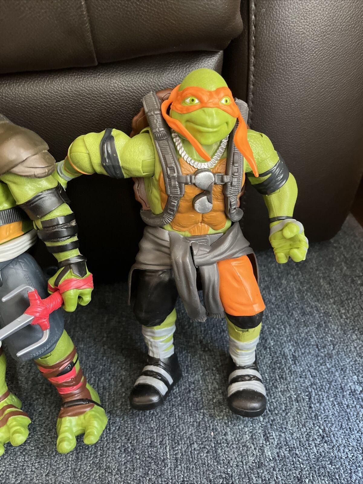 3x Teenage Mutant Ninja Turtles Out Of The Shadows 2015 Playmates 26cm 10 Inches