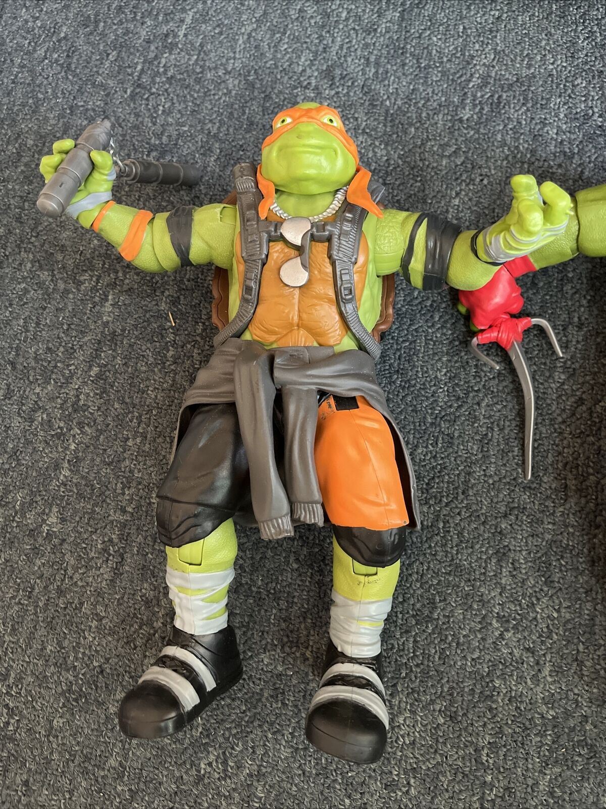 3x Teenage Mutant Ninja Turtles Out Of The Shadows 2015 Playmates 26cm 10 Inches