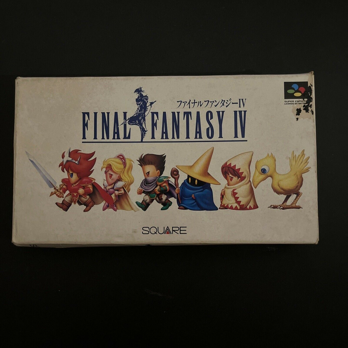 Final Fantasy IV 4 - Super Famicom Nintendo SNES NTSC-J JAPAN Game Complete