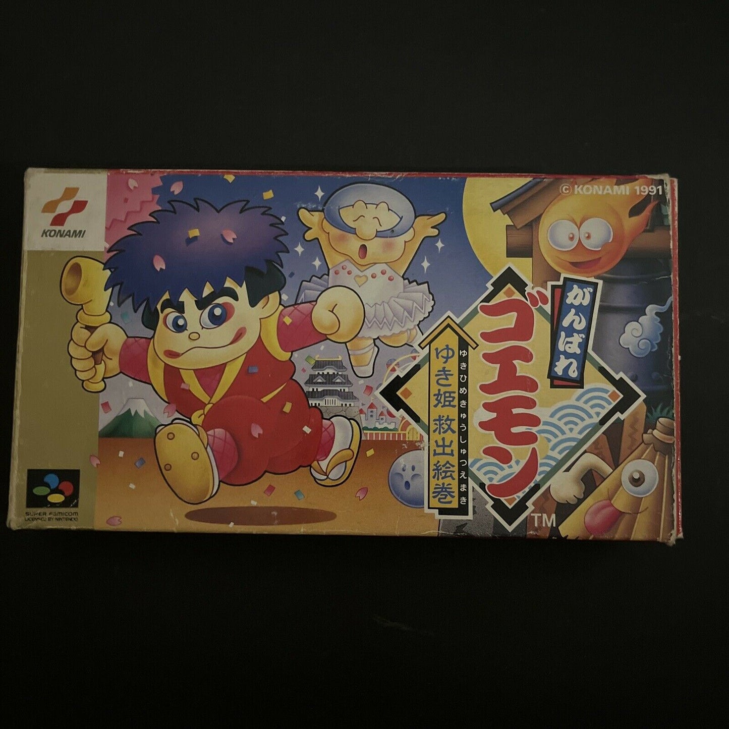 Ganbare Goemon (Mystical Ninja) - Super Famicom Nintendo SNES NTSC-J JAPAN Game