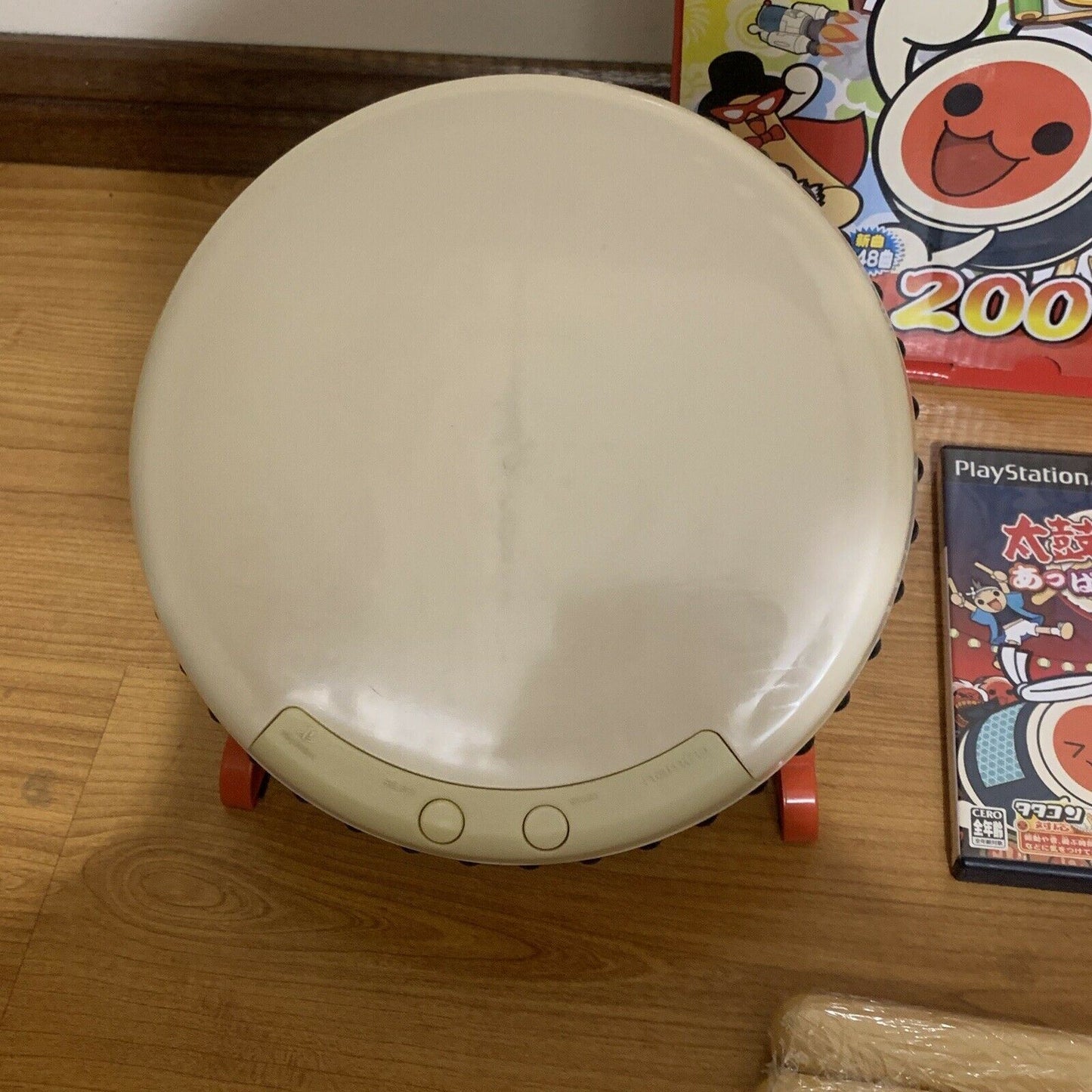 Taiko no Tatsujin with Taiko Drum - Sony PS2 Japan NTSC-J Game complete