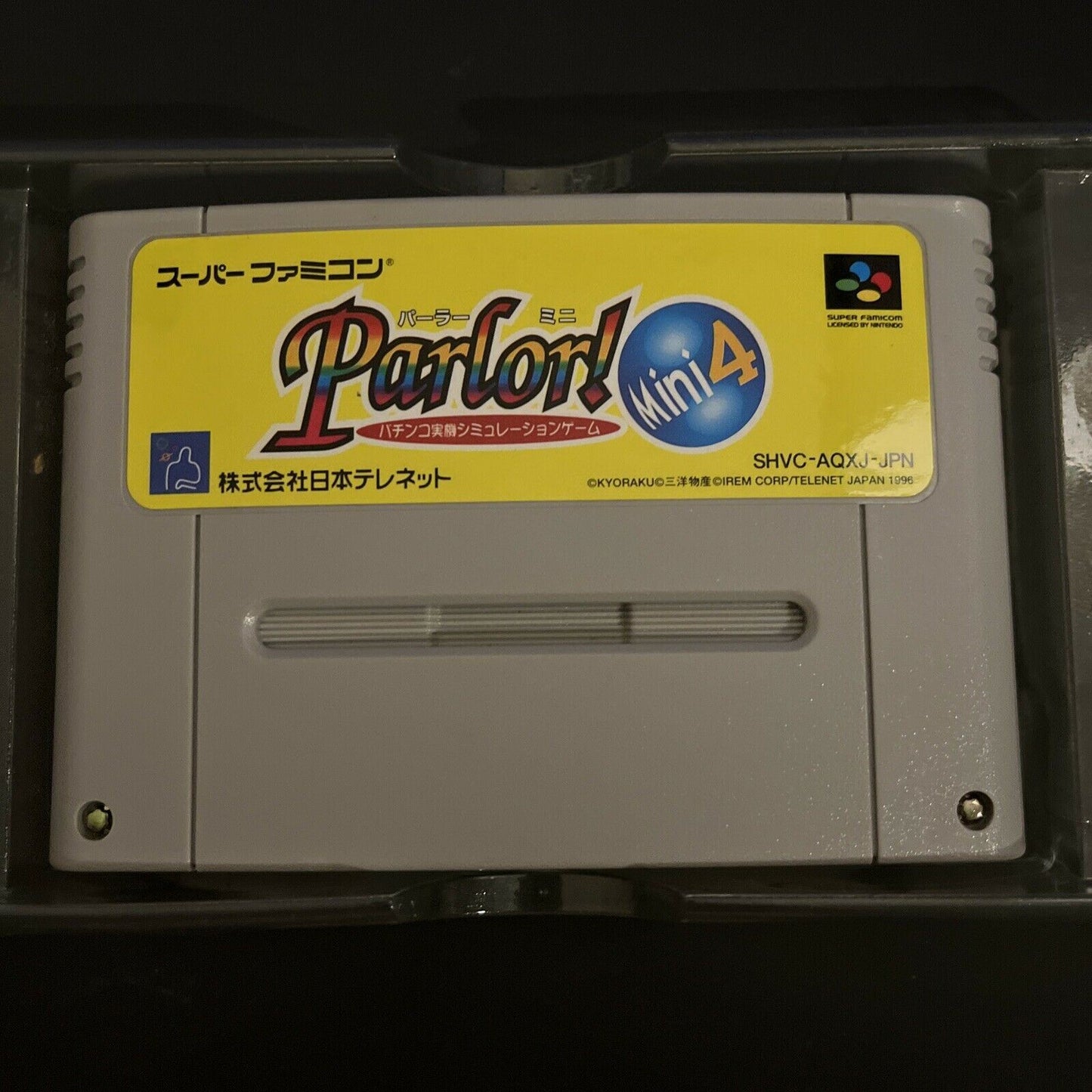 Parlor! Mini 4: Pachinko Jikki - Super Famicom Nintendo SNES NTSC-J JAPAN Game