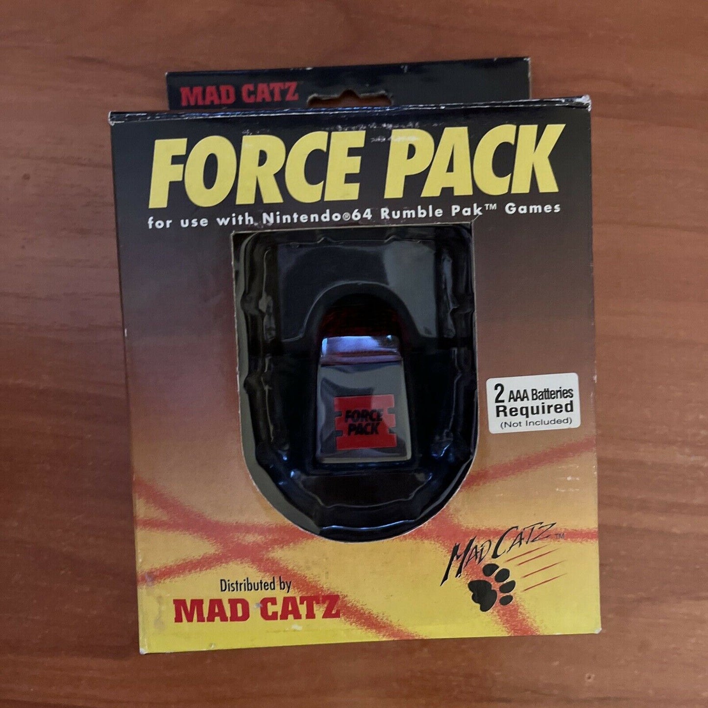 Mad Catz Force Pack For Nintendo 64 Rumble Pak