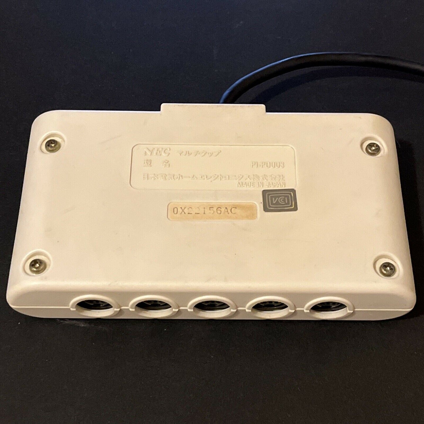 NEC PC Engine Turbografx-16 Multitap PI-PD003 with 5 Players