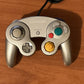 Genuine Silver Nintendo Gamecube Controller - Official Nintendo Tested & Clean