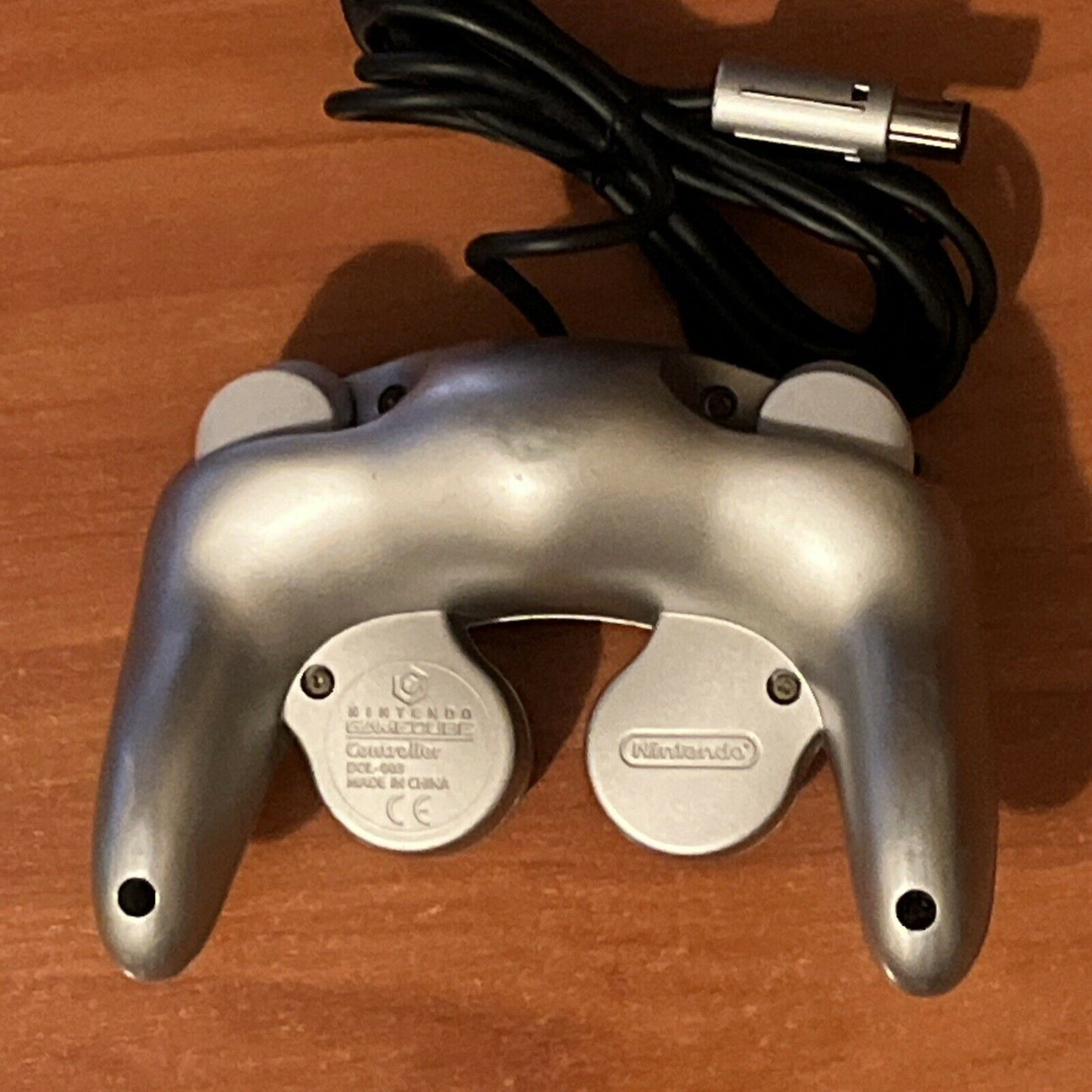 Genuine Silver Nintendo Gamecube Controller - Official Nintendo Tested & Clean