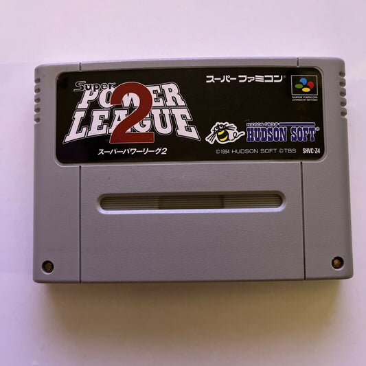 Super Power League 2 0 Super Famicom Nintendo SNES NTSC-J JAPAN Baseball Game