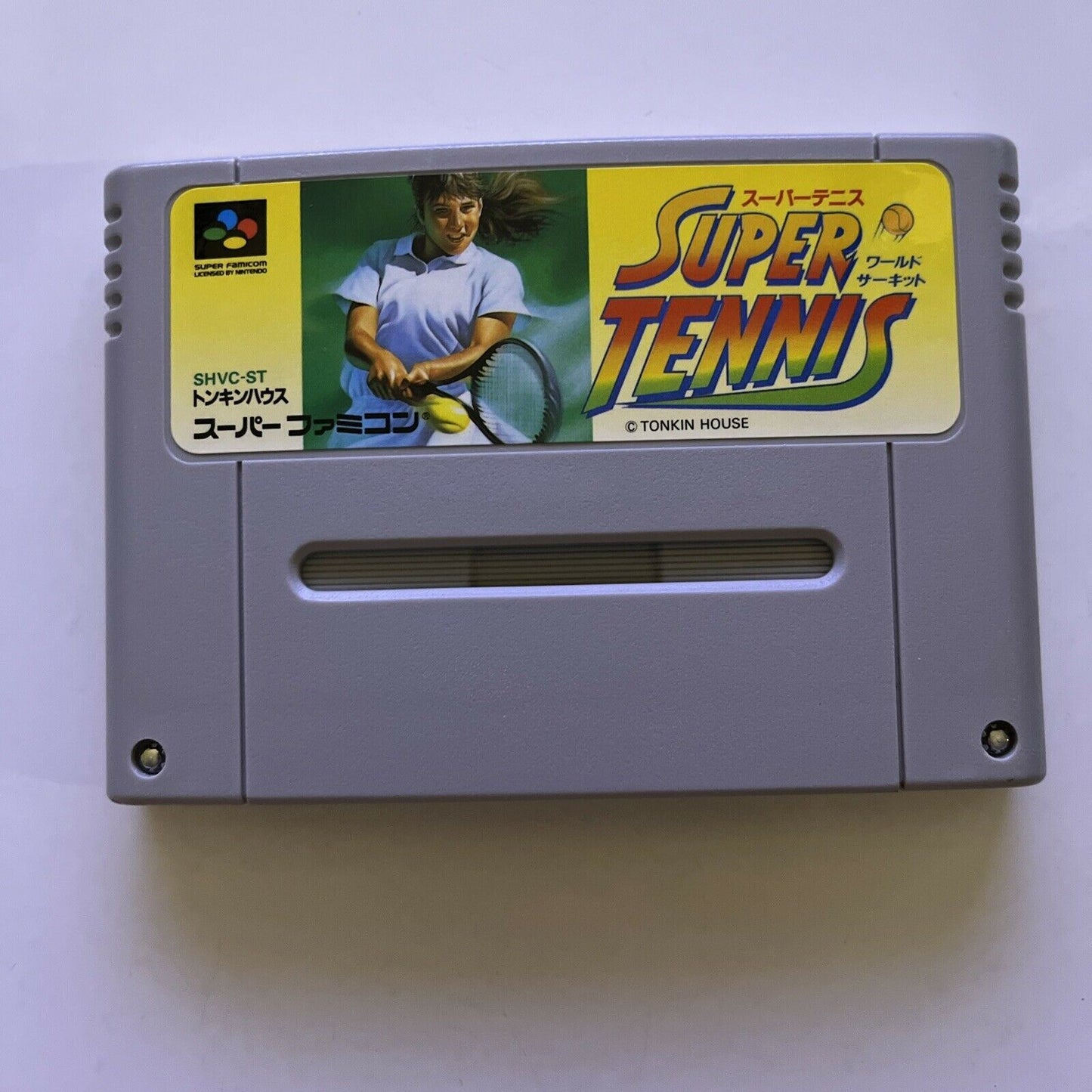 Super Tennis - Super Famicom Nintendo SNES NTSC-J JAPAN Game