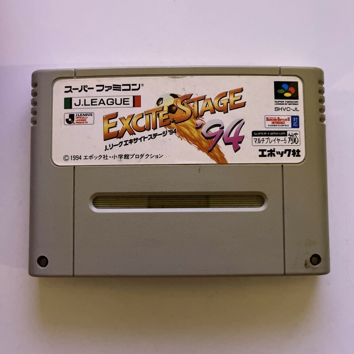 J League Excite Stage 94 - Nintendo Super Famicom SNES NTSC-J JAPAN Soccer Game